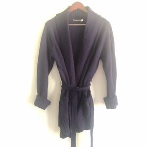 Calvin Klein Women's Purple Cardigan Sweater